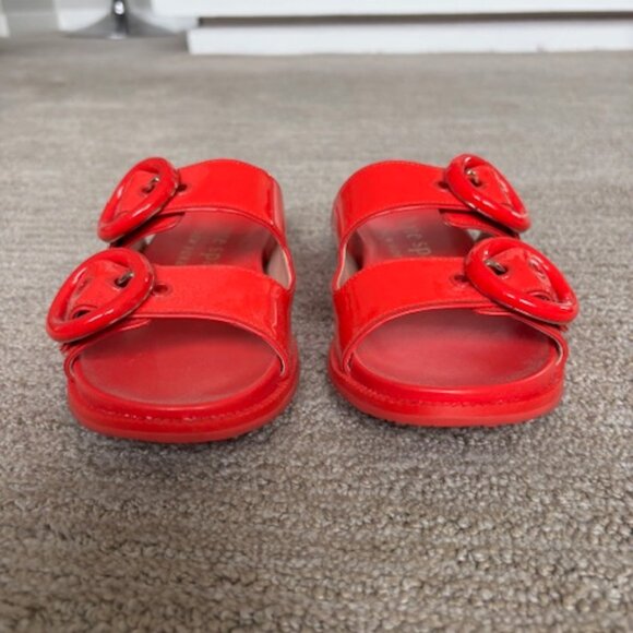 Kate Spade Women's 2-Buckle Slides in Perfect Condition - Picture 3 of 6